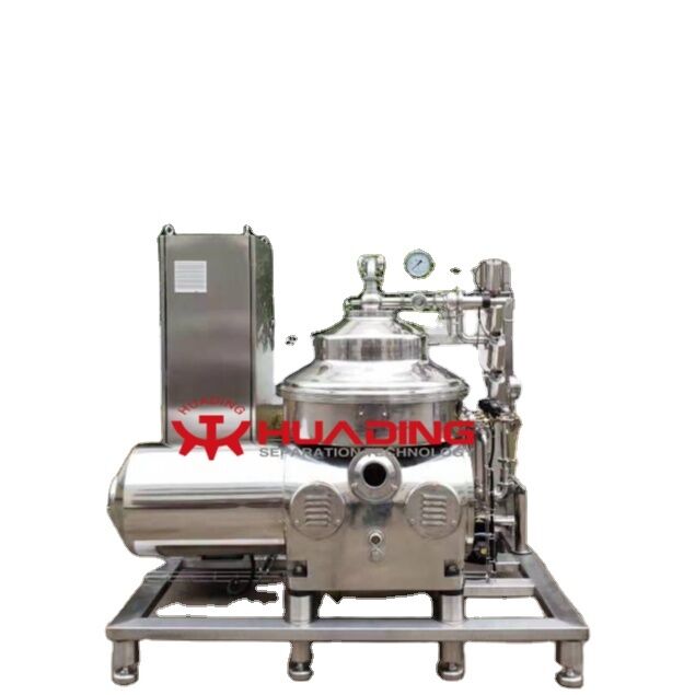 Dairy Disc Stack Separator Centrifuge 7.5w - 75w Soybean Oil Separator Machine