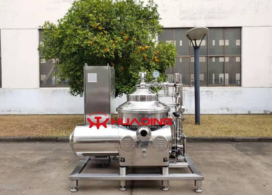 वनस्पति बीज तेल डिस्क स्टैक विभाजक Dhz प्रकार 480V केन्द्रापसारक ठोस तरल विभाजक