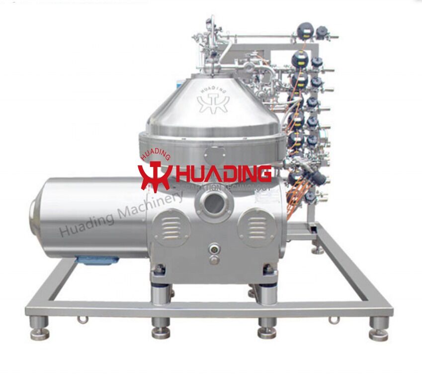 Milk Fish Oil Disc Oil Separator Continuous Flow Solid Liquid Separator Biodiesel