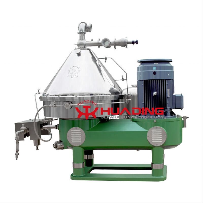 Milk Fish Oil Disc Oil Separator Continuous Flow Solid Liquid Separator Biodiesel