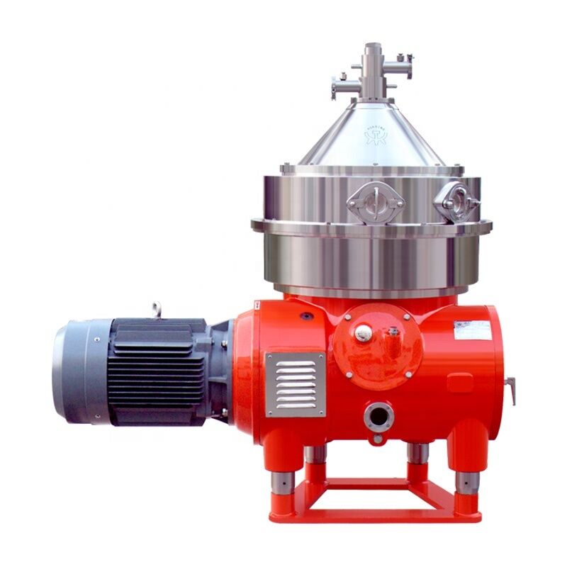 Milk Fish Oil Disc Oil Separator Continuous Flow Solid Liquid Separator Biodiesel