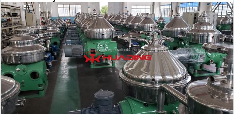New Full Automatic Chlorella Spirulina Extraction Disc Separator for Algae Biomass
