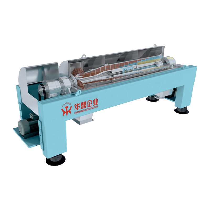 High-performance Decanter Centrifuge (3-phase Decanter) for Animal Fat and Fish Oil Processing Industries