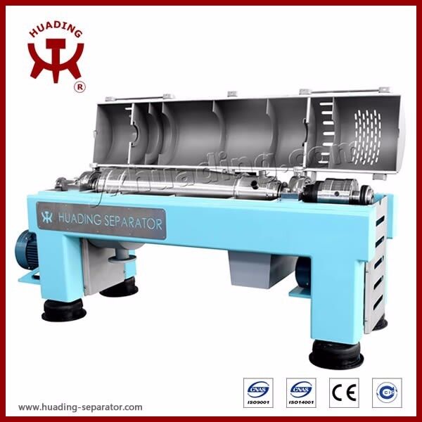Corn Embryo Decanter Centrifuge 6000r/Min Water Treatment Liquid Solid Separation Centrifuge