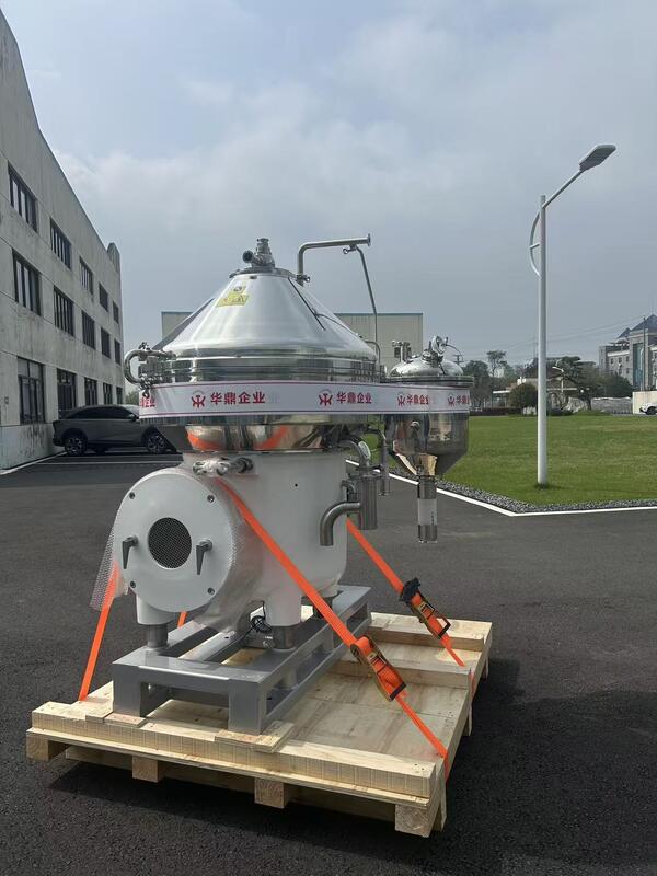 Anschlussfertiges Bierklärer-Skid-System – vormontiertes Zentrifugenmodul für Mikrobrauereien